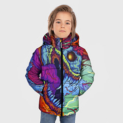 Куртка зимняя для мальчика HYPERBEAST, цвет: 3D-черный — фото 2