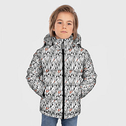 Куртка зимняя для мальчика Looney Tunes, цвет: 3D-светло-серый — фото 2