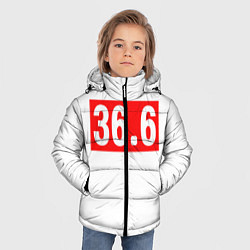 Куртка зимняя для мальчика 36 6, цвет: 3D-черный — фото 2