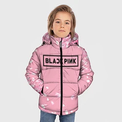 Куртка зимняя для мальчика BLACKPINK, цвет: 3D-черный — фото 2