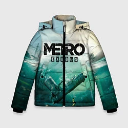 Куртка зимняя для мальчика METRO EXODUS, цвет: 3D-светло-серый