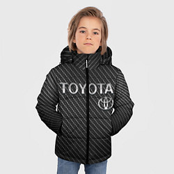 Куртка зимняя для мальчика TOYOTA CARBON, цвет: 3D-черный — фото 2