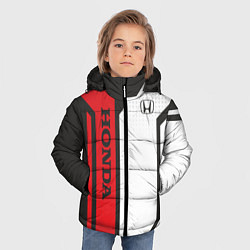 Куртка зимняя для мальчика Honda Driver team, цвет: 3D-красный — фото 2