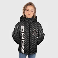 Куртка зимняя для мальчика MERCEDES CARBON, цвет: 3D-черный — фото 2