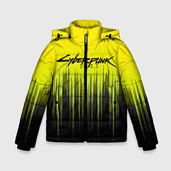 Зимняя куртка для мальчика CYBERPUNK 2077