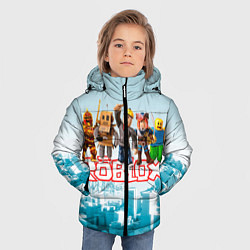 Куртка зимняя для мальчика ROBLOX 5, цвет: 3D-красный — фото 2