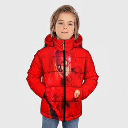 Куртка зимняя для мальчика The Flash, цвет: 3D-светло-серый — фото 2