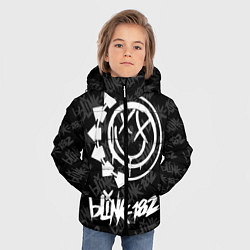 Куртка зимняя для мальчика Blink-182 4, цвет: 3D-черный — фото 2