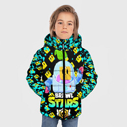 Куртка зимняя для мальчика Brawl Stars SPROUT, цвет: 3D-черный — фото 2