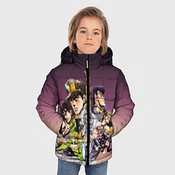 Куртка зимняя для мальчика Jo Jo, цвет: 3D-черный — фото 2