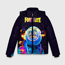 Куртка зимняя для мальчика Astro Jack Fortnite, цвет: 3D-черный