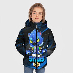 Куртка зимняя для мальчика B S LEON WEREWOLF, цвет: 3D-черный — фото 2