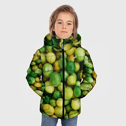 Куртка зимняя для мальчика Цытрусы, цвет: 3D-черный — фото 2