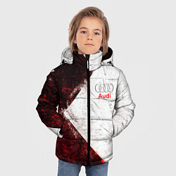 Куртка зимняя для мальчика AUDI, цвет: 3D-черный — фото 2