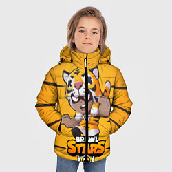 Куртка зимняя для мальчика НИТА БРАВЛ СТАРС, цвет: 3D-красный — фото 2