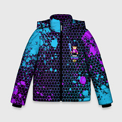 Куртка зимняя для мальчика Brawl Stars BIBI, цвет: 3D-черный