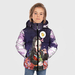 Куртка зимняя для мальчика Незуко, цвет: 3D-красный — фото 2