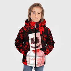 Куртка зимняя для мальчика Fortnite Marshmello, цвет: 3D-светло-серый — фото 2