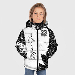 Куртка зимняя для мальчика Michael Jordan 23, цвет: 3D-светло-серый — фото 2