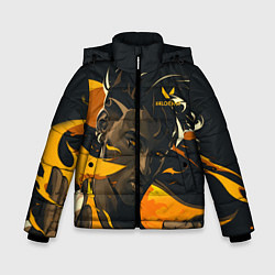 Куртка зимняя для мальчика VALORANT PHOENIX, цвет: 3D-черный