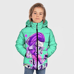 Куртка зимняя для мальчика EMZ, цвет: 3D-светло-серый — фото 2