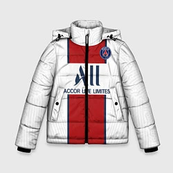 Зимняя куртка для мальчика PSG away 20-21