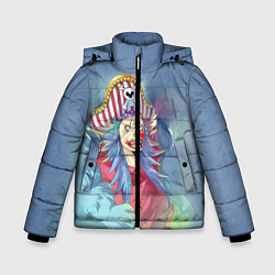Куртка зимняя для мальчика Клоун Багги, цвет: 3D-черный