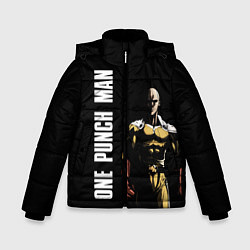 Куртка зимняя для мальчика One Punch Man, цвет: 3D-красный