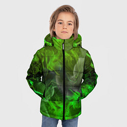Куртка зимняя для мальчика ЗЕЛЁНЫЙ ОГОНЬ, цвет: 3D-красный — фото 2