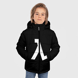 Куртка зимняя для мальчика Half-Life, цвет: 3D-черный — фото 2