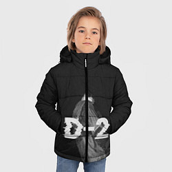 Куртка зимняя для мальчика Agust D D-2 by BTS, цвет: 3D-светло-серый — фото 2