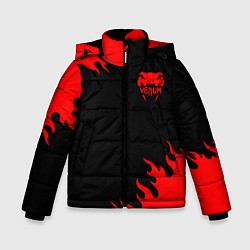 Куртка зимняя для мальчика VENUM SPORT, цвет: 3D-черный