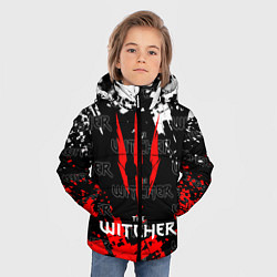 Куртка зимняя для мальчика The Witcher, цвет: 3D-черный — фото 2