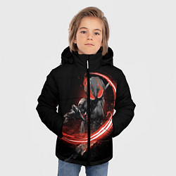 Куртка зимняя для мальчика BLACK MANTA, цвет: 3D-красный — фото 2