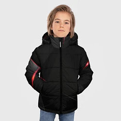 Куртка зимняя для мальчика DARK, цвет: 3D-светло-серый — фото 2