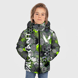 Куртка зимняя для мальчика Valorant, цвет: 3D-черный — фото 2