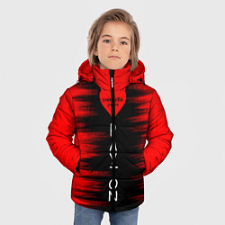 Куртка зимняя для мальчика Payton, цвет: 3D-черный — фото 2