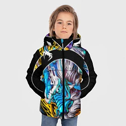 Куртка зимняя для мальчика Venum, цвет: 3D-черный — фото 2