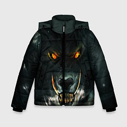 Куртка зимняя для мальчика ДИКИЙ ВОЛК D, цвет: 3D-черный