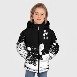 Куртка зимняя для мальчика S T A L K E R, цвет: 3D-черный — фото 2