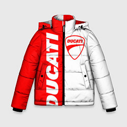Куртка зимняя для мальчика DUCATI 4, цвет: 3D-черный