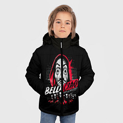 Куртка зимняя для мальчика БУМАЖНЫЙ ДОМ, цвет: 3D-черный — фото 2