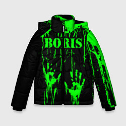 Куртка зимняя для мальчика Борис, цвет: 3D-черный