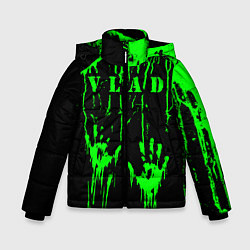 Куртка зимняя для мальчика Влад, цвет: 3D-черный