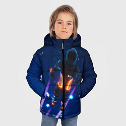 Куртка зимняя для мальчика Dark Voyager, цвет: 3D-черный — фото 2