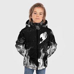 Куртка зимняя для мальчика FAIRY TAIL ХВОСТ ФЕИ, цвет: 3D-черный — фото 2