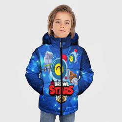 Куртка зимняя для мальчика BRAWL STARS NANI НАНИ, цвет: 3D-красный — фото 2
