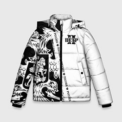 Куртка зимняя для мальчика Пётр, цвет: 3D-черный