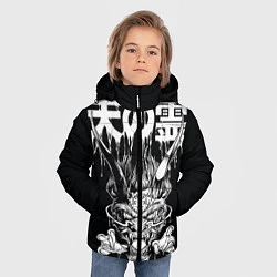 Куртка зимняя для мальчика Devil, цвет: 3D-светло-серый — фото 2