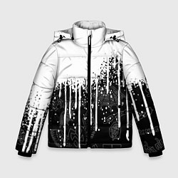 Куртка зимняя для мальчика 6ix9ine, цвет: 3D-черный